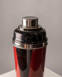 Art Deco Cocktail Shaker in the Style of Jean Dunand, France, circa 1940