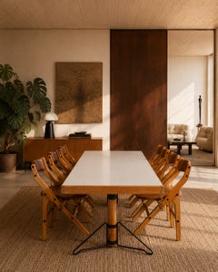 Marc Held Dining Set for IBM by Bessière, France, 1983
