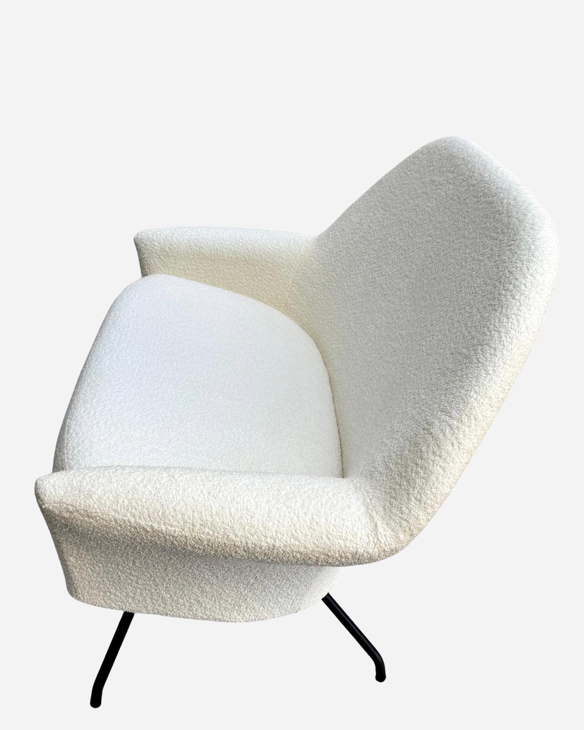 Dreiteilige Wohnzimmergarnitur Modell 770 von Joseph-André Motte, Steiner, um 1958 (Deutsch) im Angebot