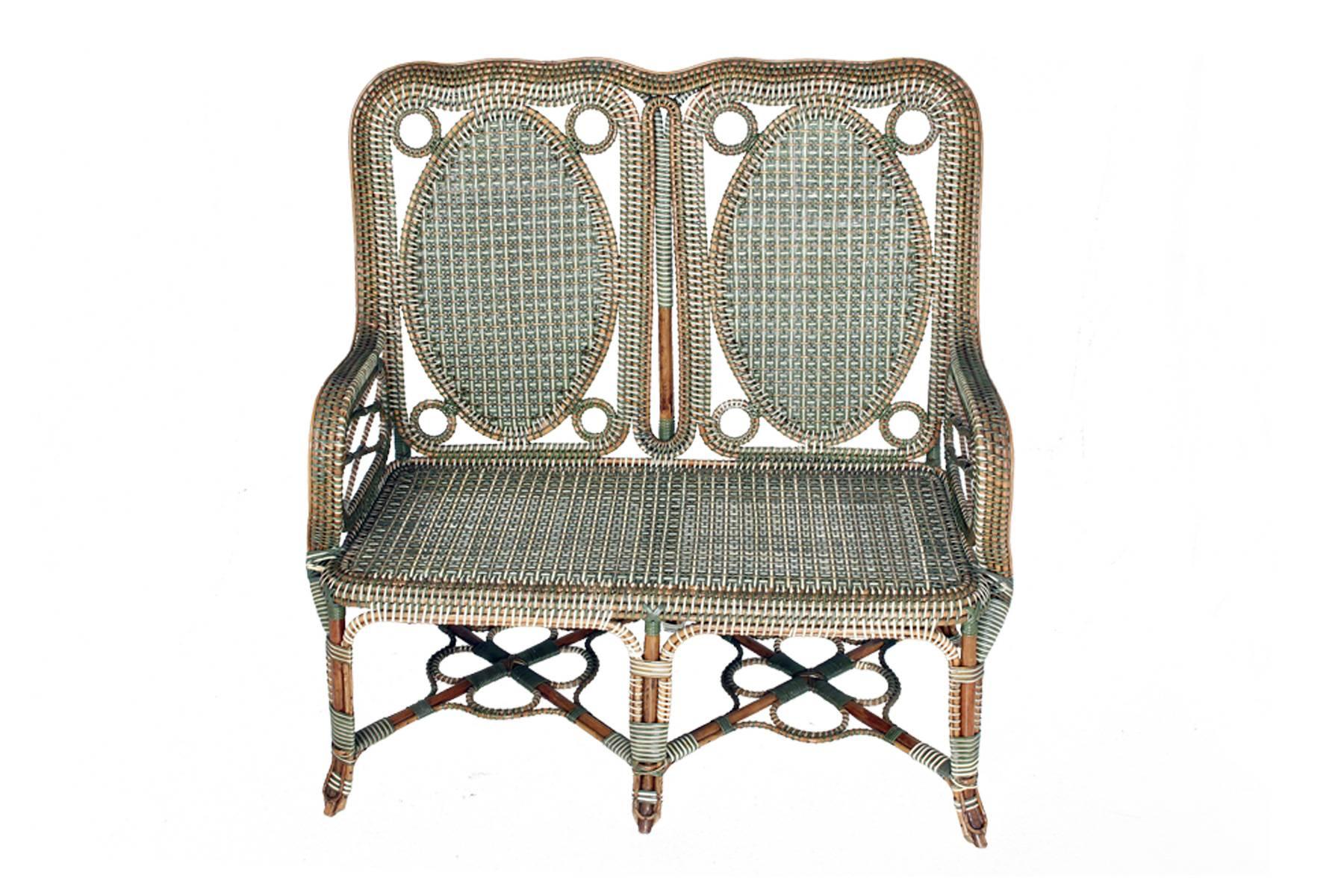French Set of Winter Garden Furniture by Perret et Vibert, France, End of 19th Century
