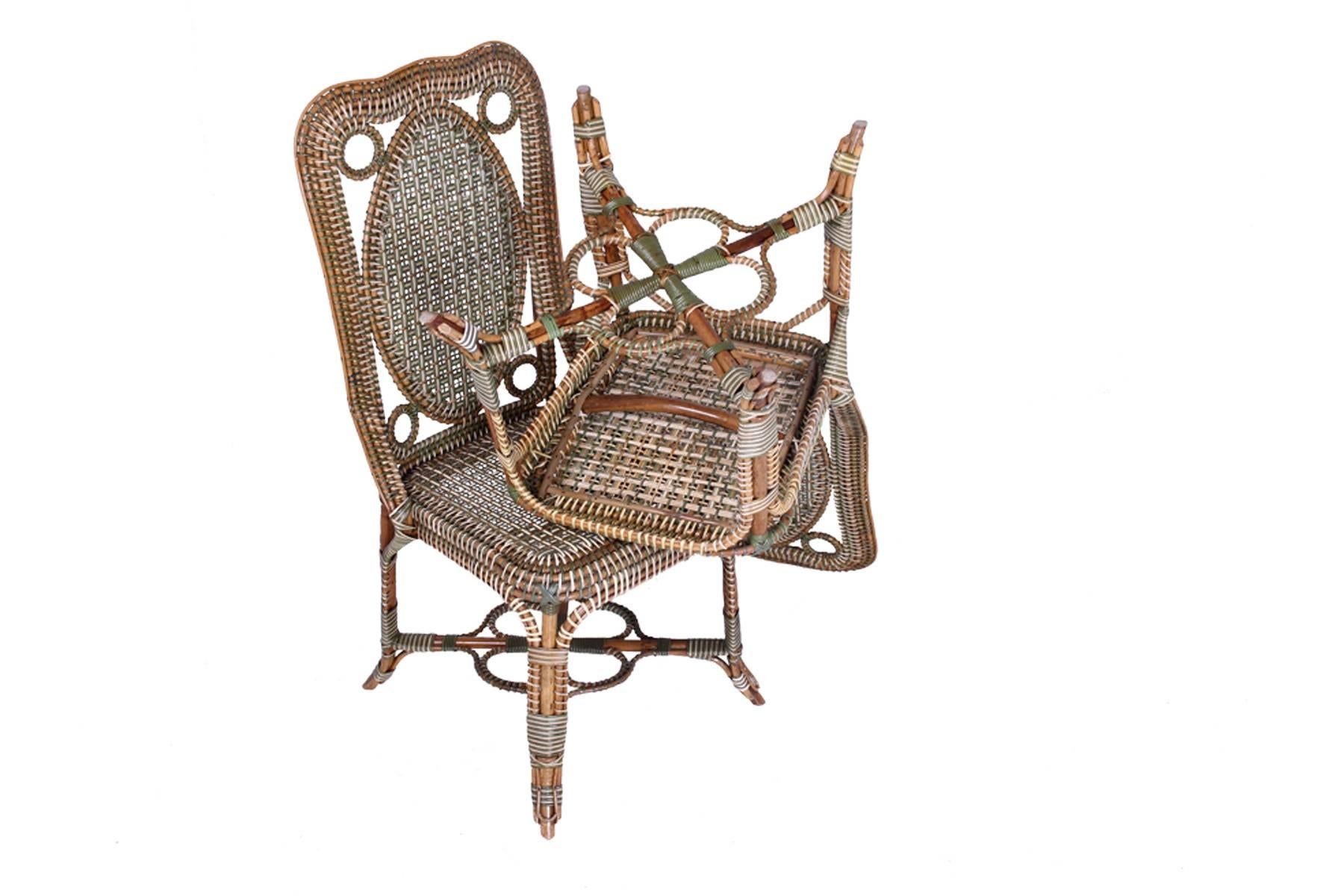 Set of Winter Garden Furniture by Perret et Vibert, France, End of 19th Century 5