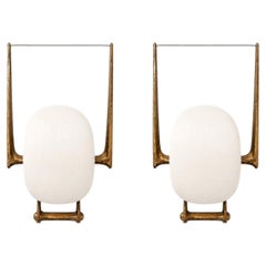 Ein Paar Wandleuchten „Quazar II“ von Félix Agostini, Paris, Frankreich, 1969