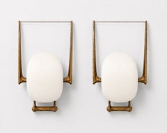 Paire d'appliques « Quazar II », par Félix Agostini, Paris, France, 1969