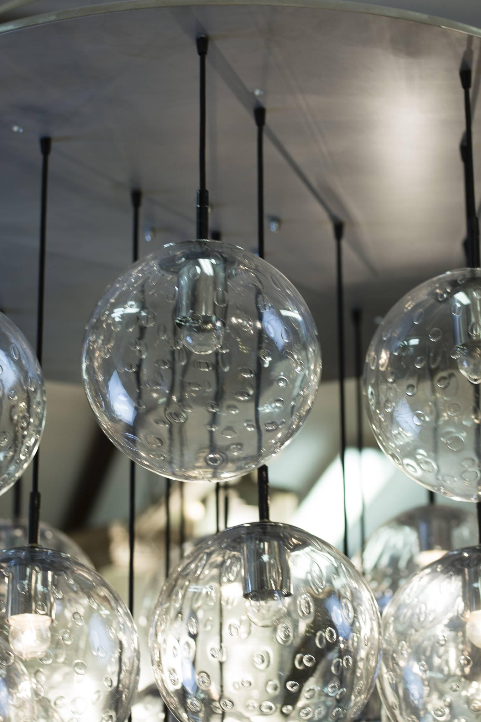 large glass balls