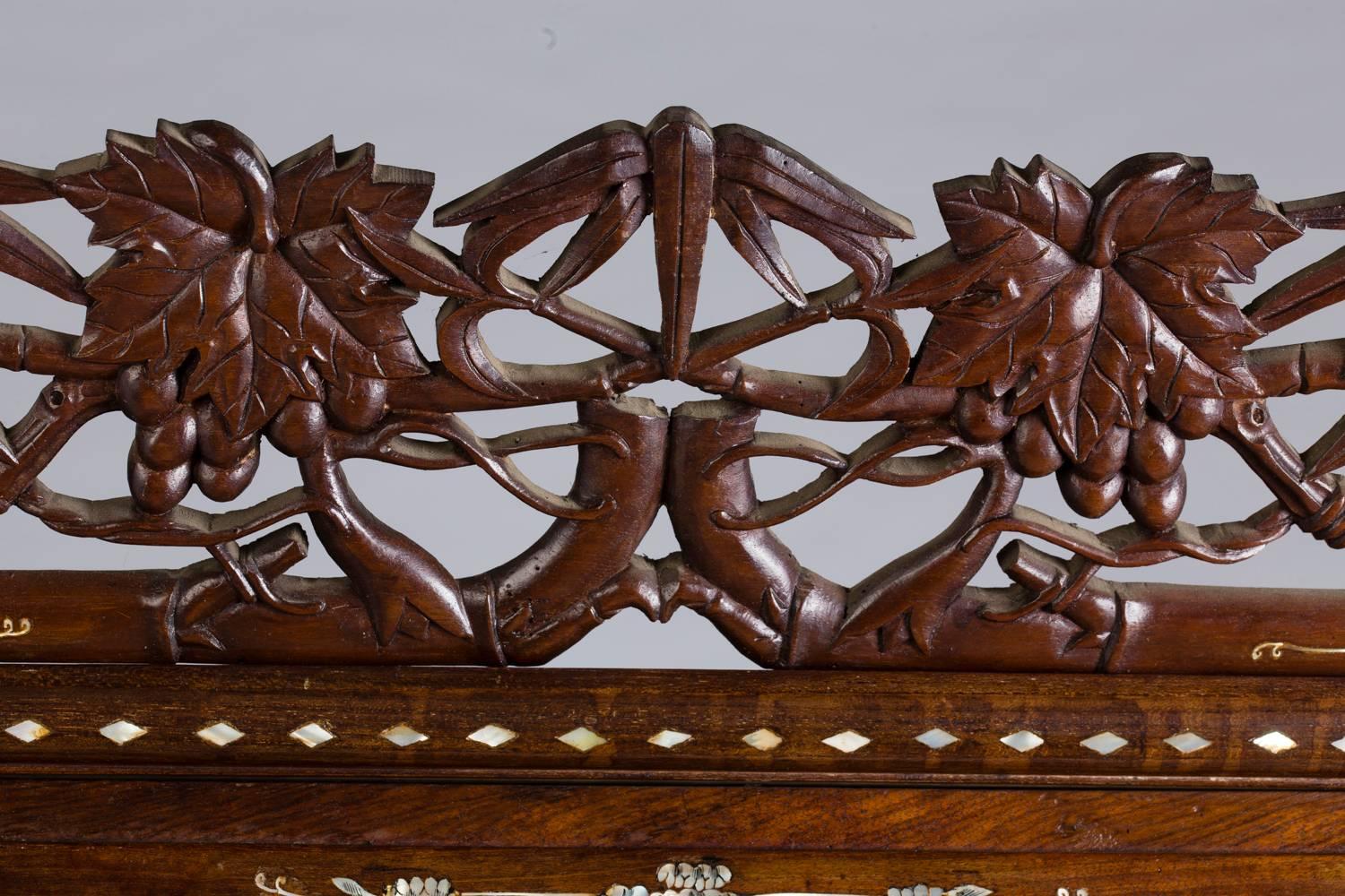 Early 20th Century Pair of Indochinese Showcases, circa 1930 For Sale