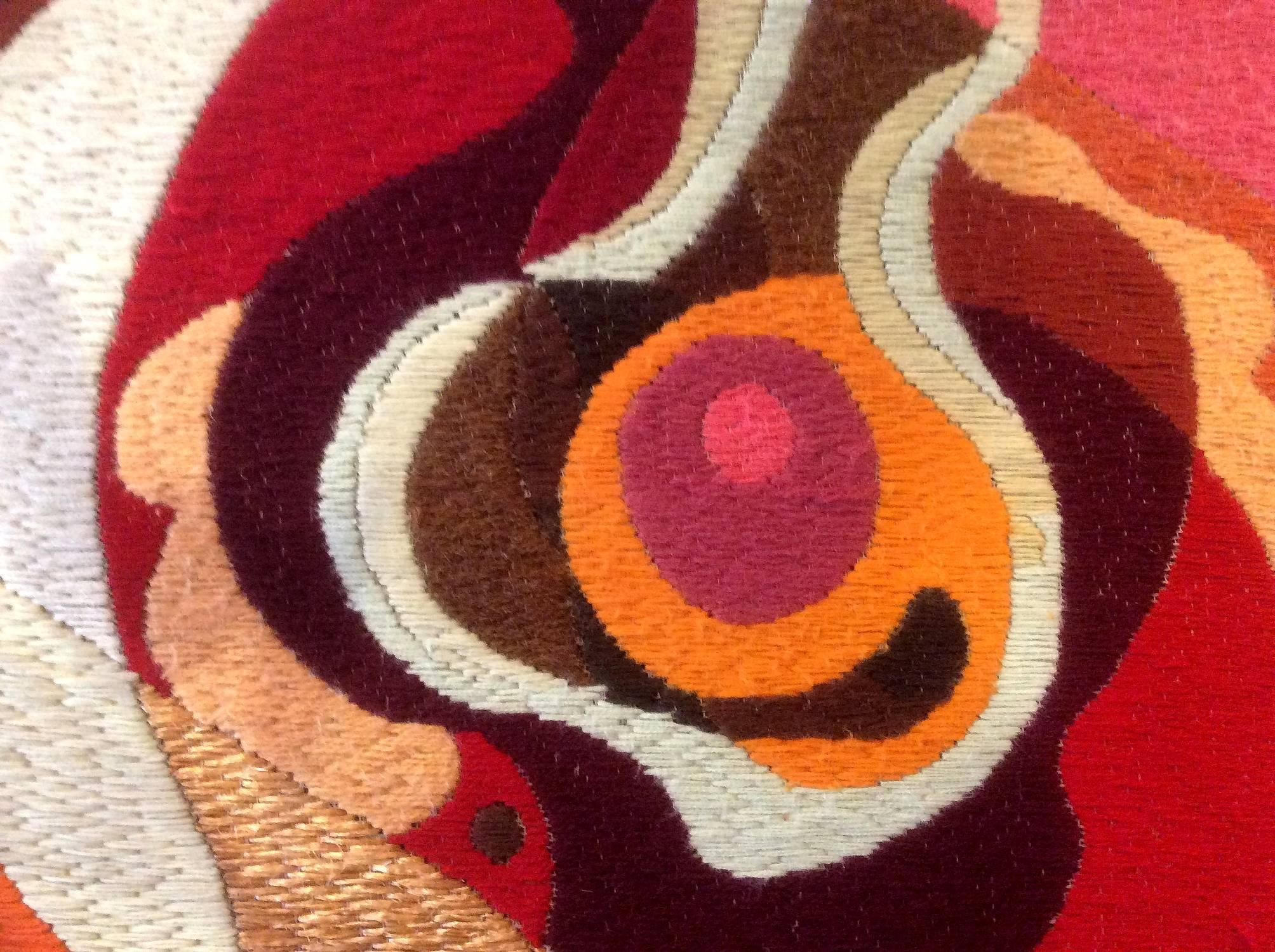 Two Large Tapestries by Erminio Lozzi, 1970s Period 3