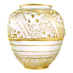 Monumental French Art Deco Vase by Sabino