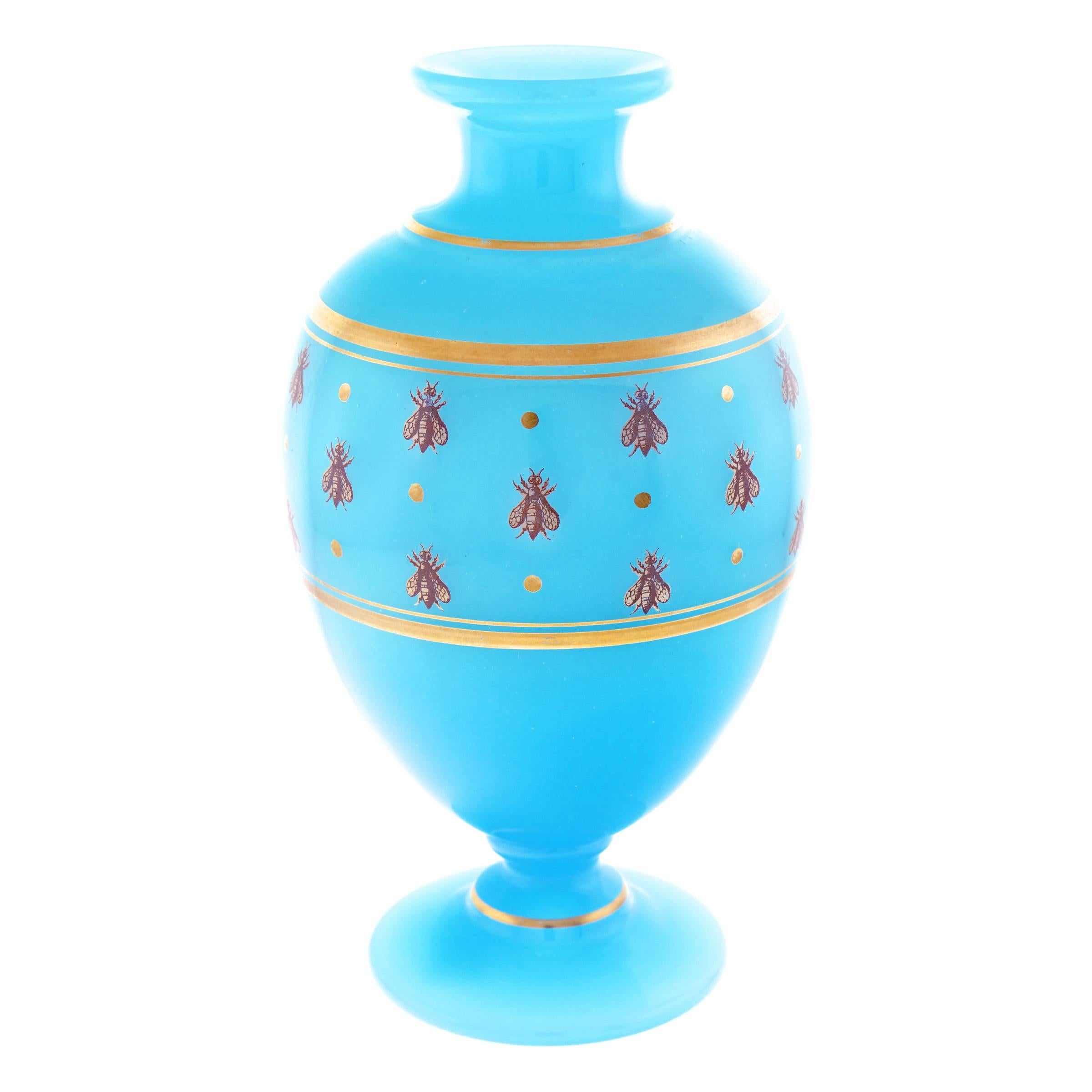 baccarat opaline vase