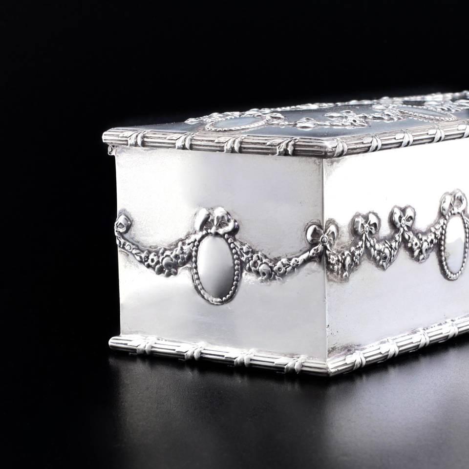 Theo B. Starr Antique Sterling Box 1