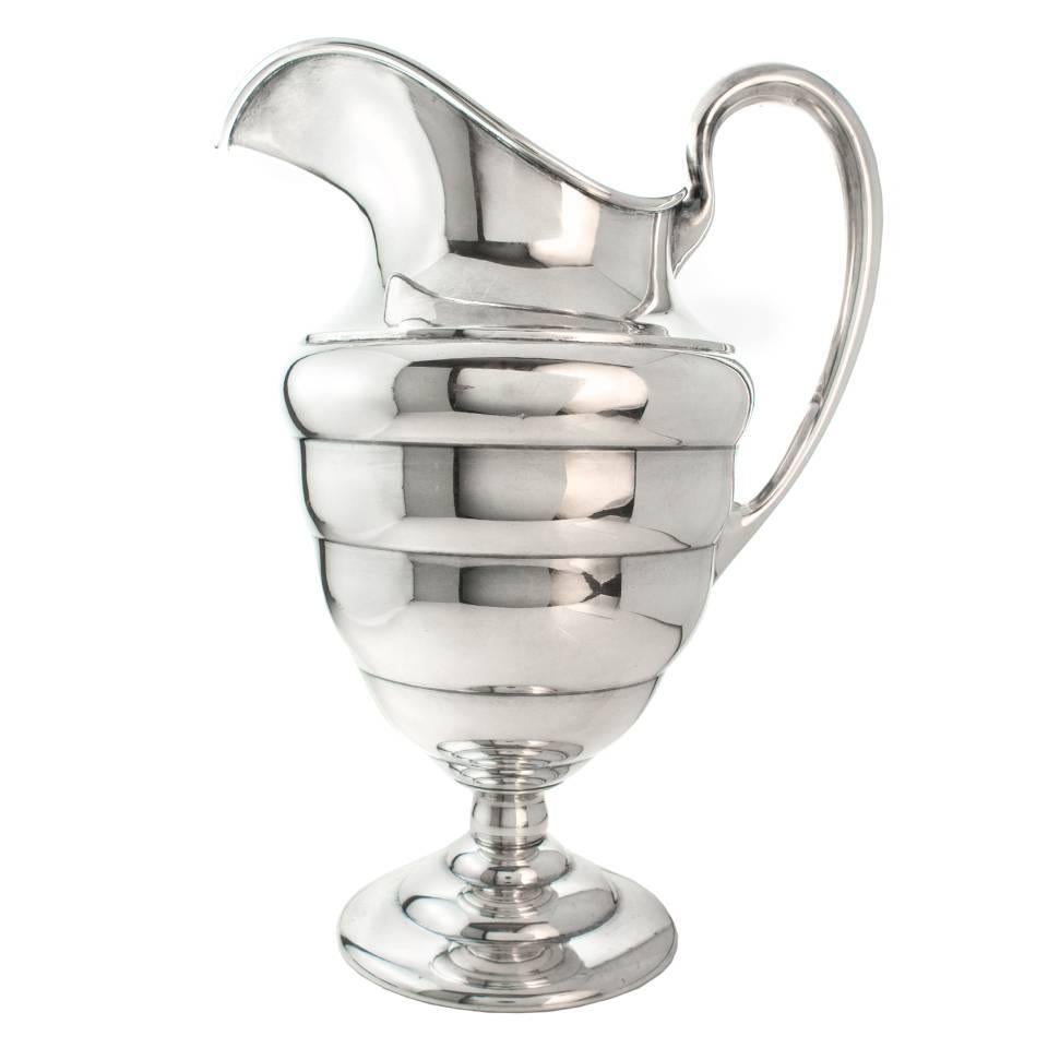 Art Deco Sterling Water Pitcher 2