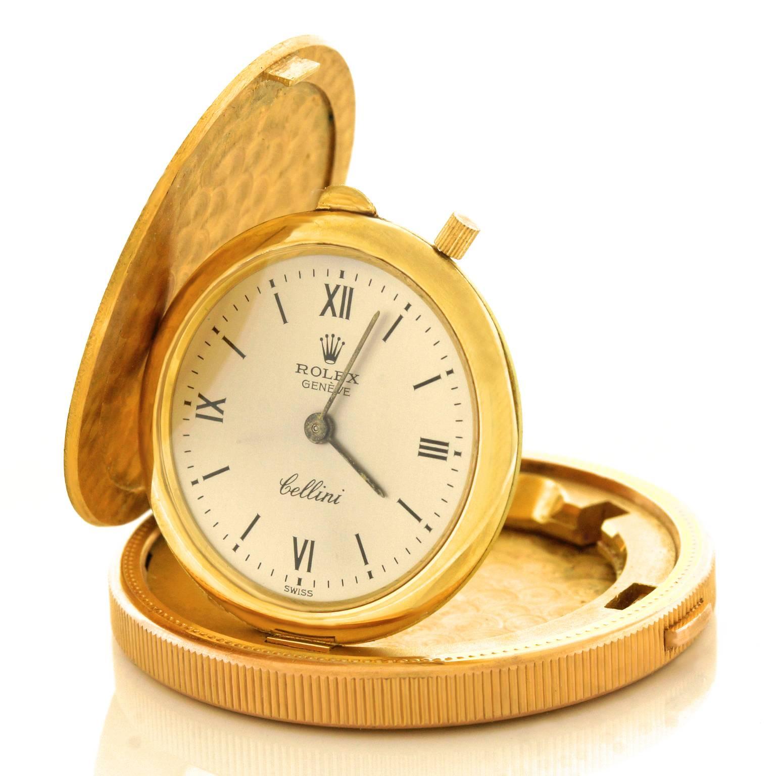 Rolex Cellini Watch in 20 Dollar Gold Piece 2