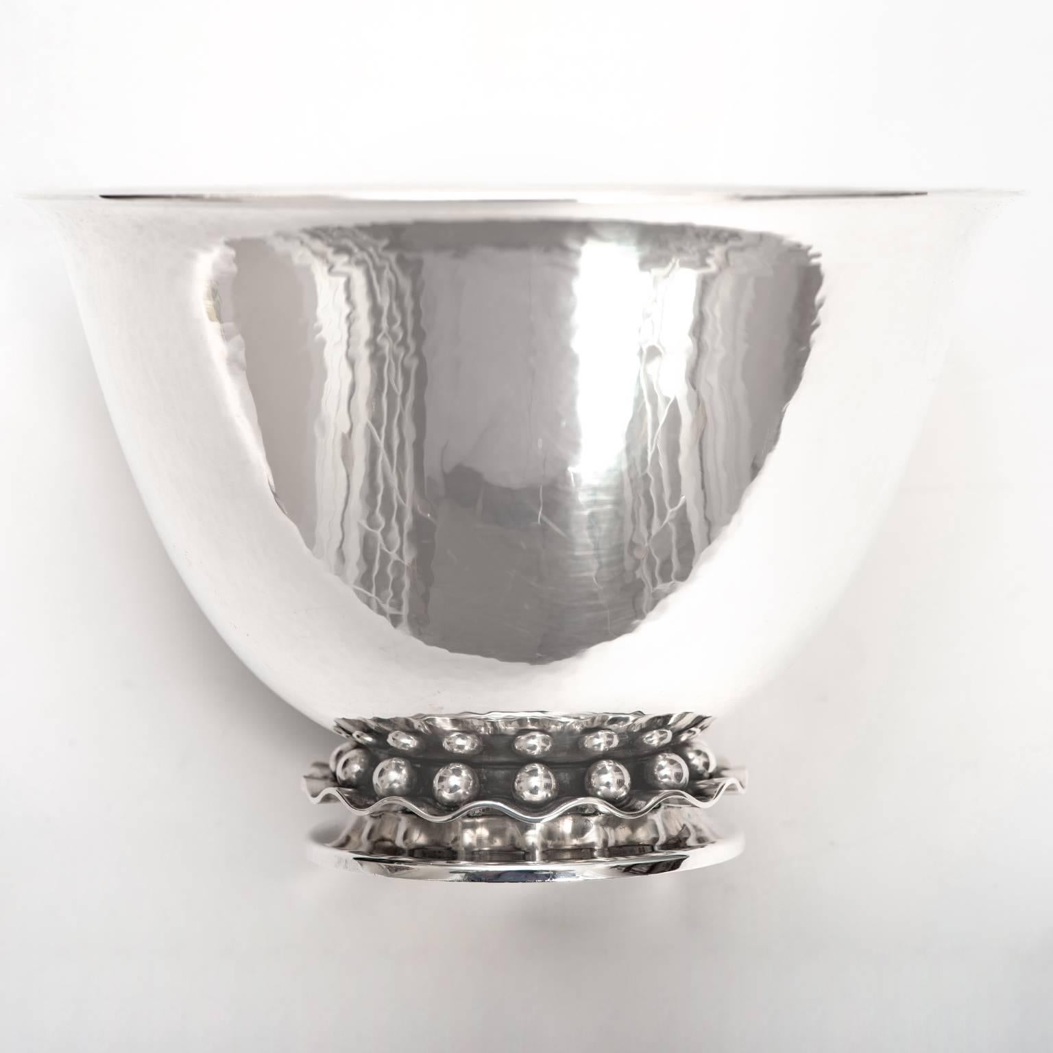 Fifties Danish Modern Sterling Bowl by Cohr 2