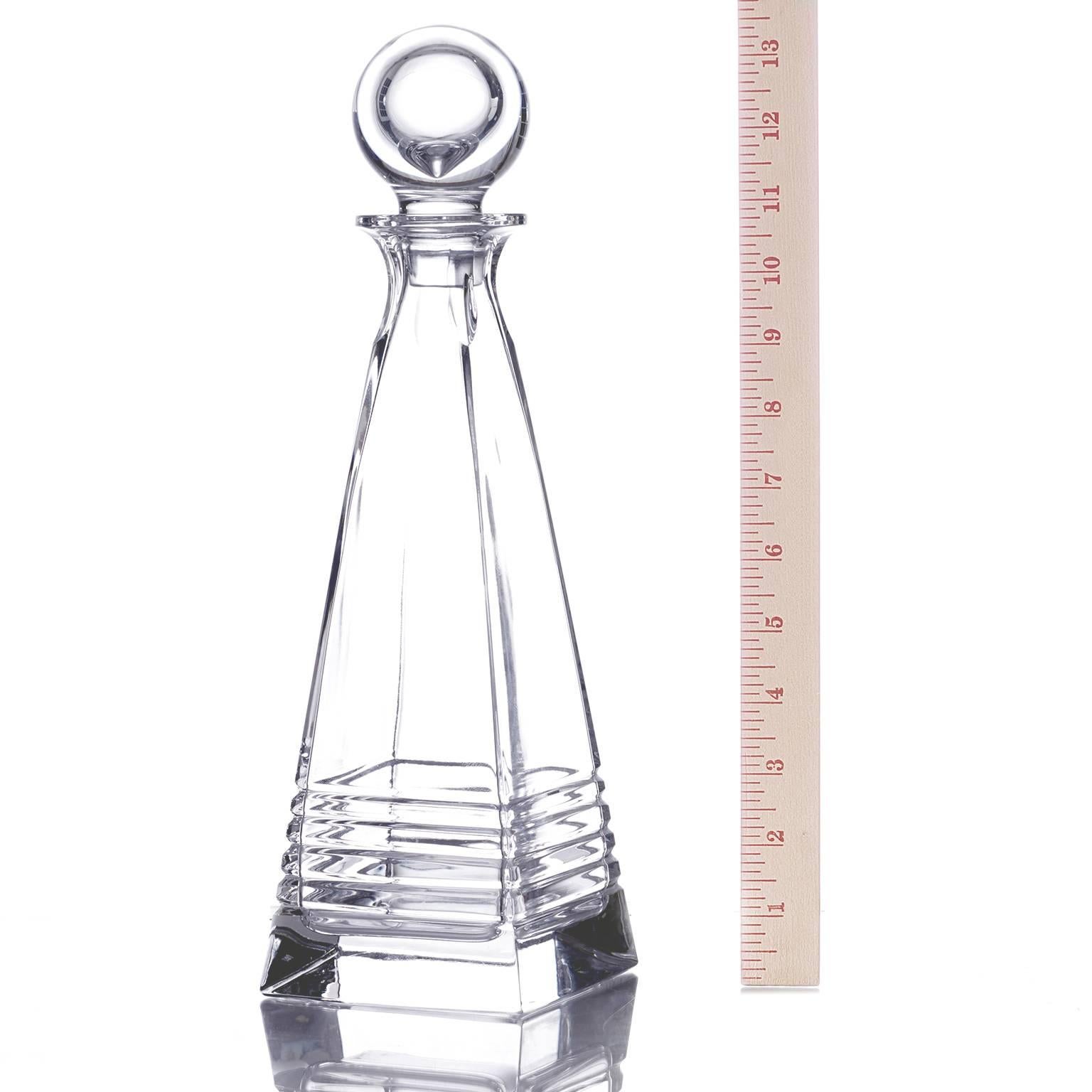 Art Deco Tiffany & Co. “Frank Lloyd Wright” Crystal Decanter