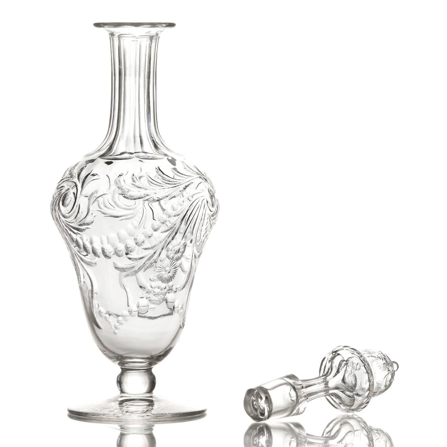 Pair of Rock Crystal Scent Bottles by Webb 2