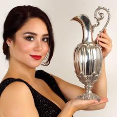 1930s Mario Buccellati Sterling Wine Ewer