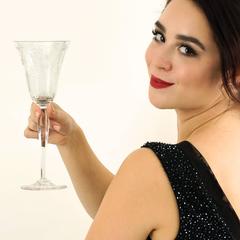 Set di 12 calici da acqua extra alti di Kosta Sweden