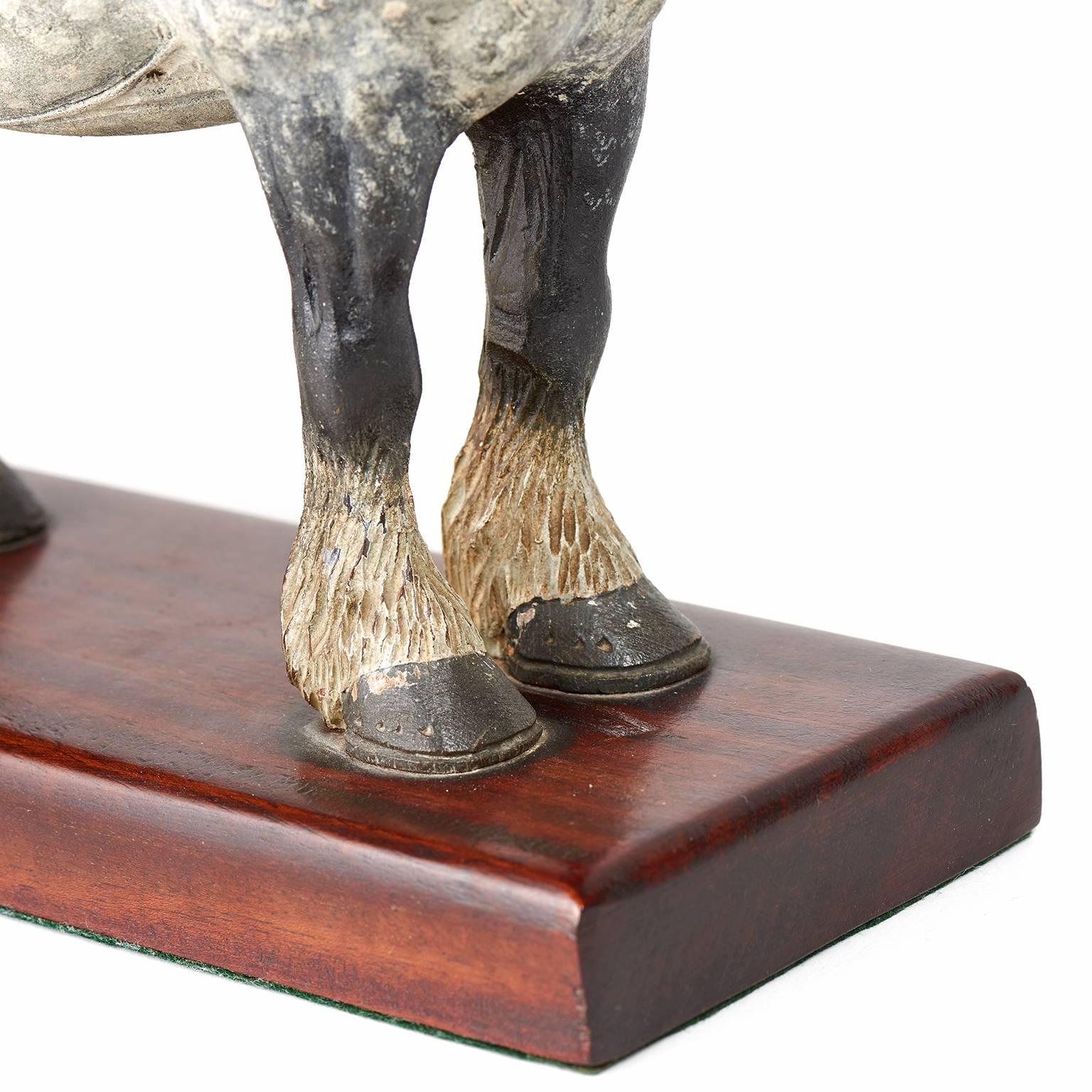 Peter Giba Carved Percheron Horse 2