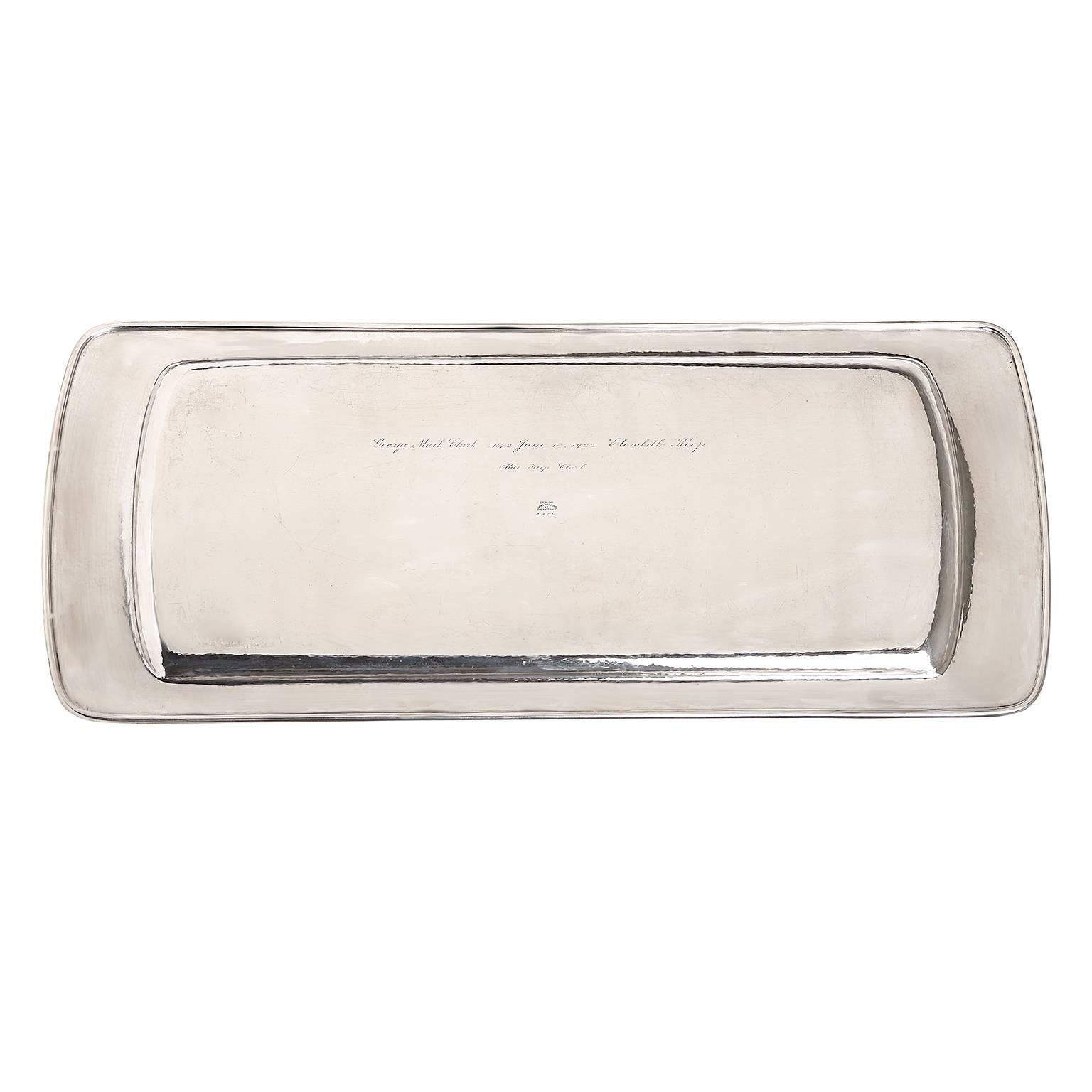 Arts & Crafts Sterling Tray by Kalo 2