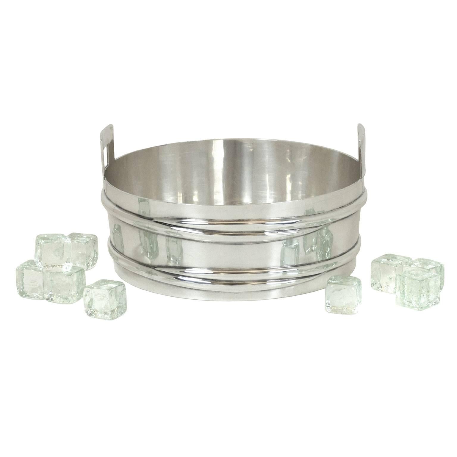 Tiffany & Co. Sterling Stave Tub Motif Ice Bucket