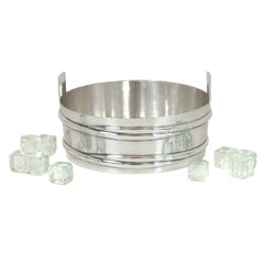 Retro Tiffany & Co. Sterling Stave Tub Motif Ice Bucket