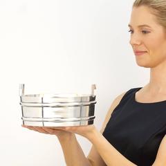 Tiffany & Co. Sterling Stave Tub Motif Ice Bucket