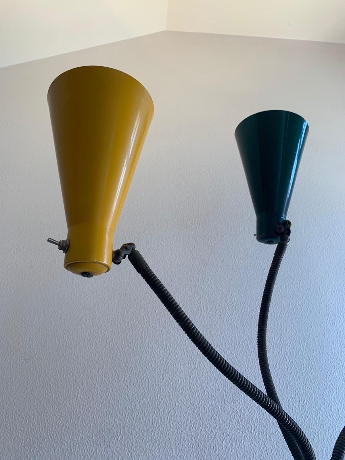 20th Century Vintage floor lamp by Giuseppe Ostuni for Oluce, 1950s For Sale