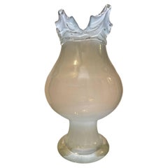 Vintage Vase Ercole Barovier  iridescent shades in 1940's murano glass
