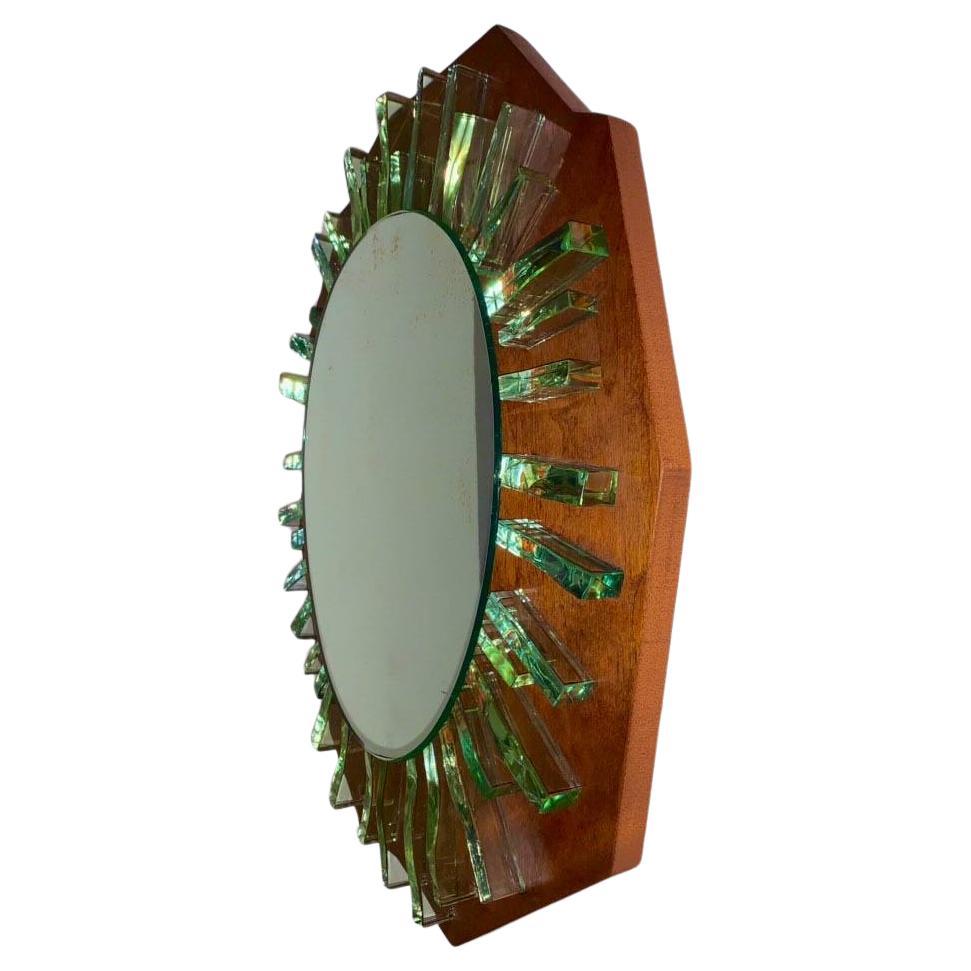 Max Ingrand specchio in cristalli  mod. n 2303 