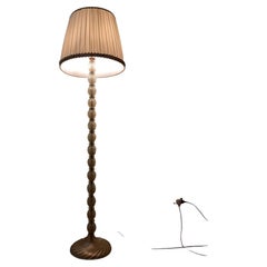 Vintage 1950 Murano Glass Floor Lamp by Ercole Barovier for Seguso