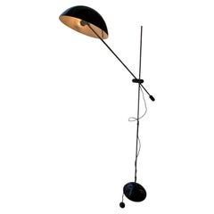 Vintage design Rene Mathieu piantana regolabile con contrappeso