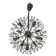 Chandelier  Sputnik Dandelion by Gaetano Sciolari, 1970s
