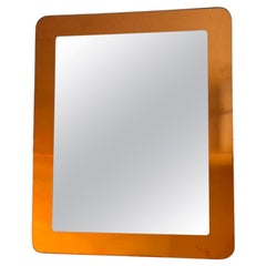 Rectangular mirror rosé, gold Cristal Arte 1960
