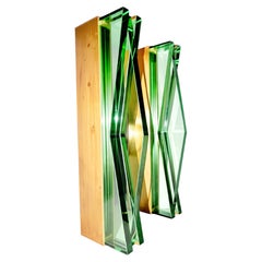 Model 1829 Wall Lights by Max Ingrand for Fontana Arte Italy c. 1961