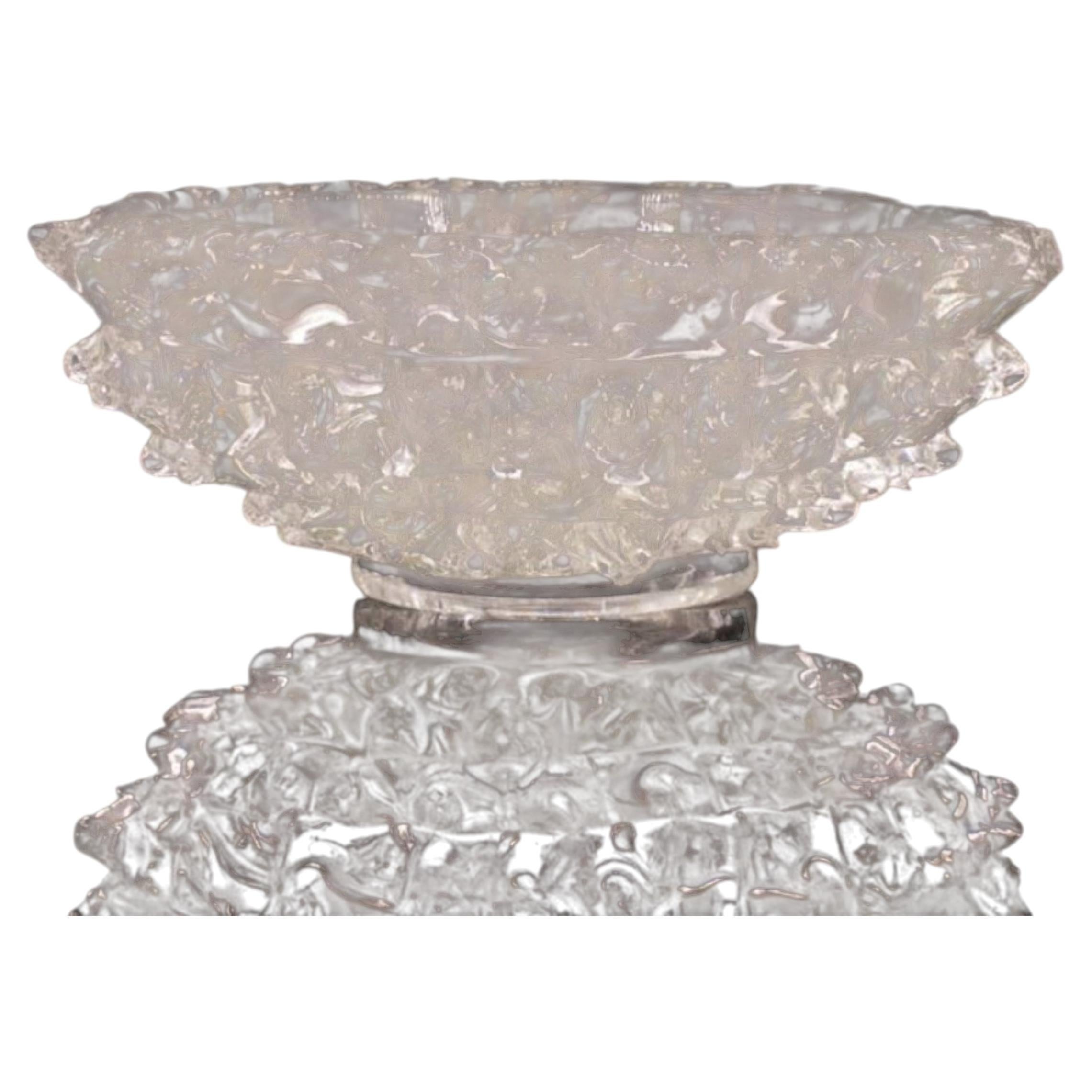 Ercole Barovier Rostrato Murano glass vase for Barovier & Toso, 1940s
