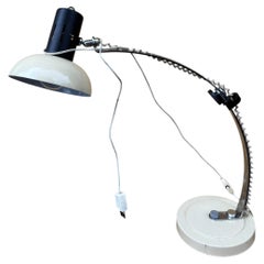 Extremely Rare Italian Space Age Studio Desk Lamp by Harvey Guzzini - 1970