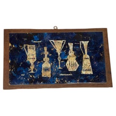 1950s Fontana Arte Glass Plaque by Duilio Barnabè (Dubè) Crystal
