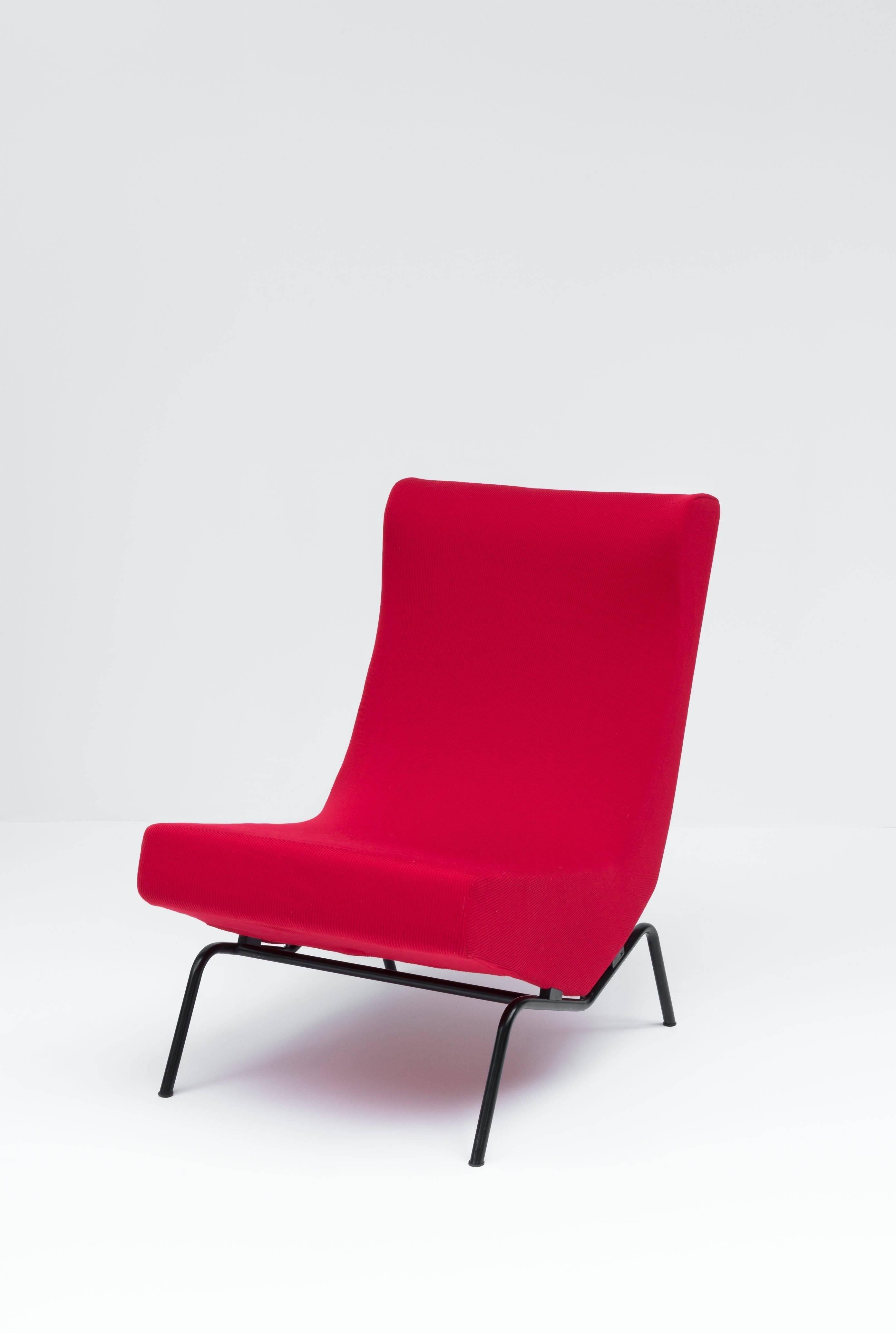 Lacquered Chair CM194 by Pierre Paulin, Thonet Edition, 1959
