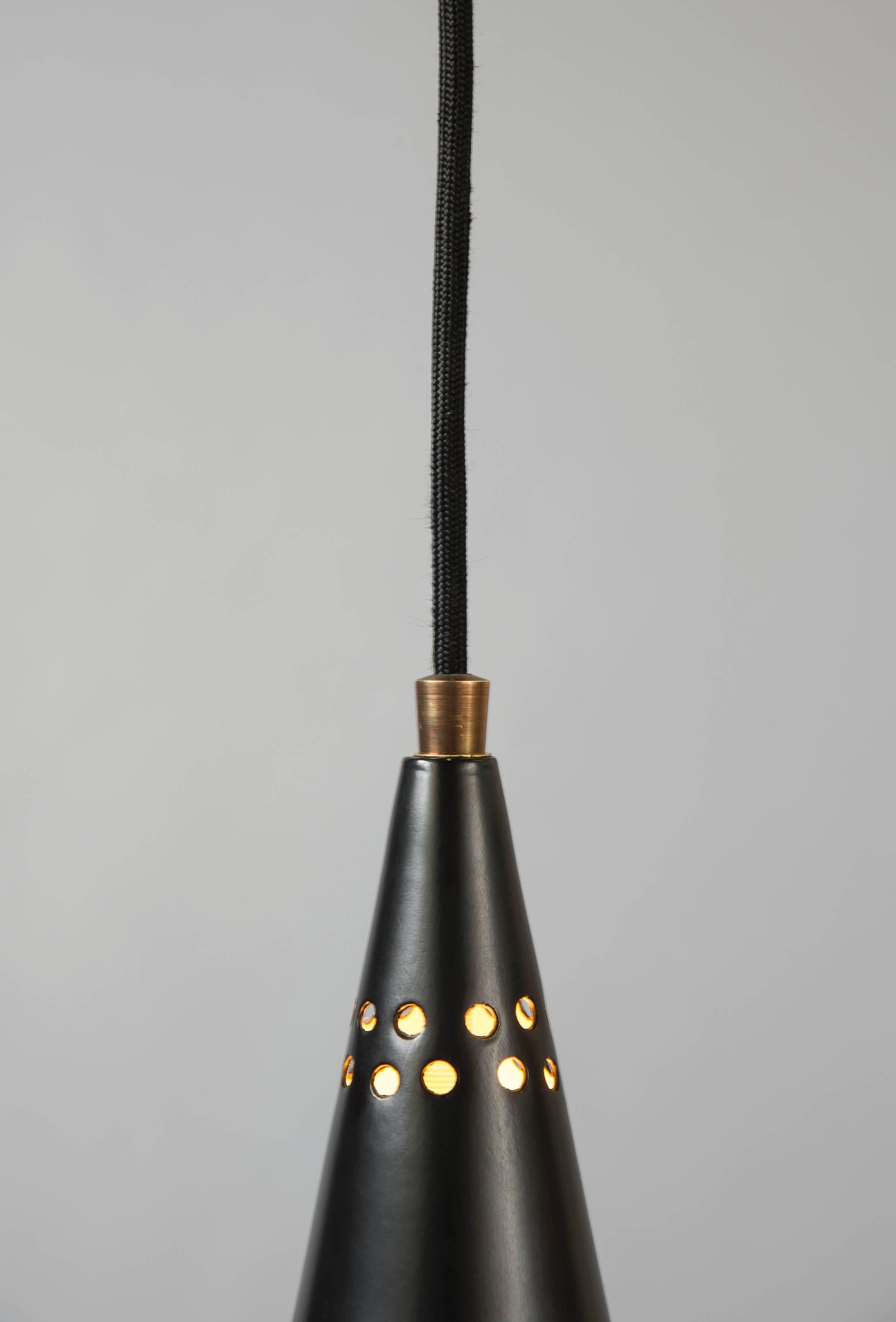 Pair of ceiling lights 215 by Jacques Biny
Jacques Biny/Luminalite Edition - 1956-1957.