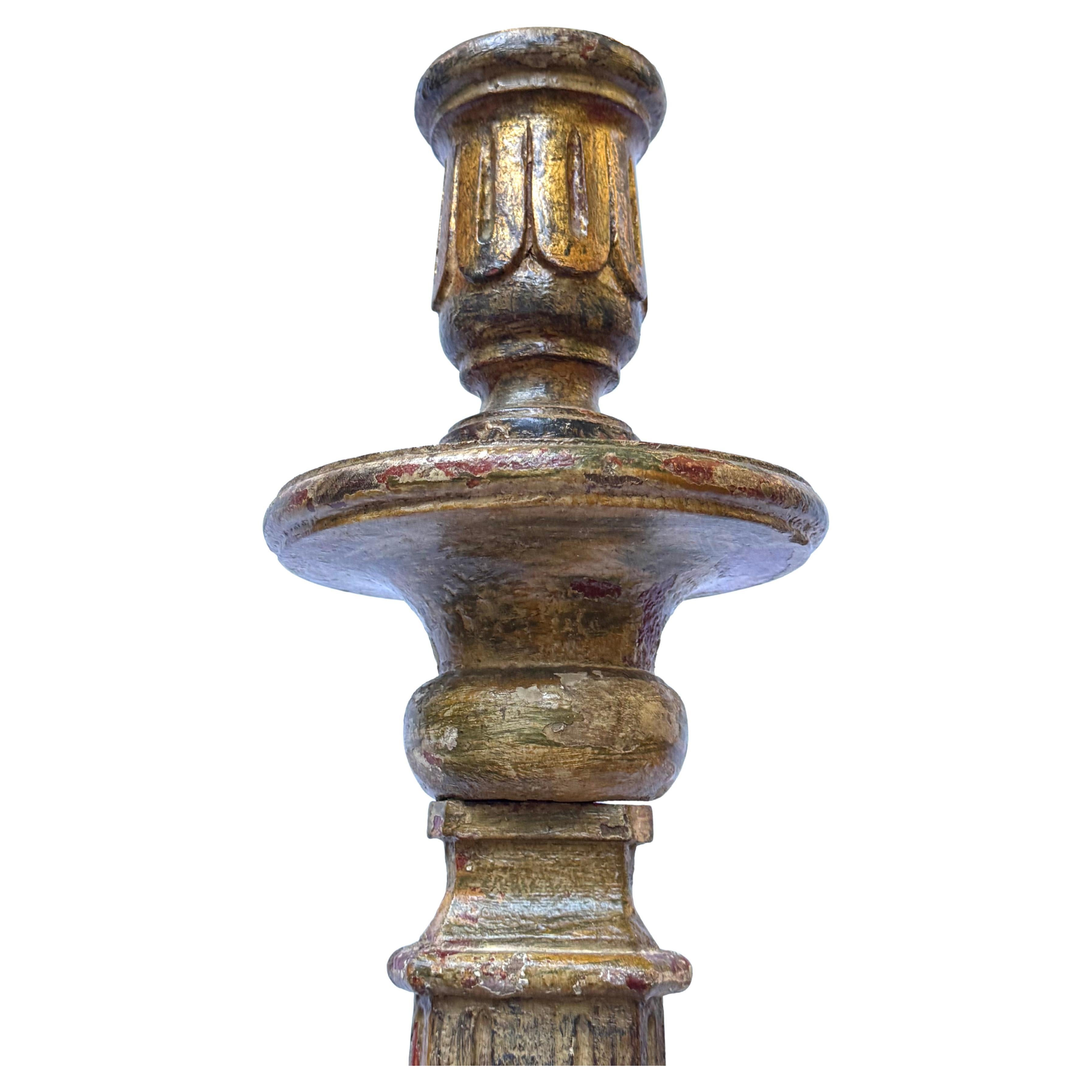Impressive 19th Century Italian Giltwood  113cm High – Keys of Saint Peter For Sale 4
