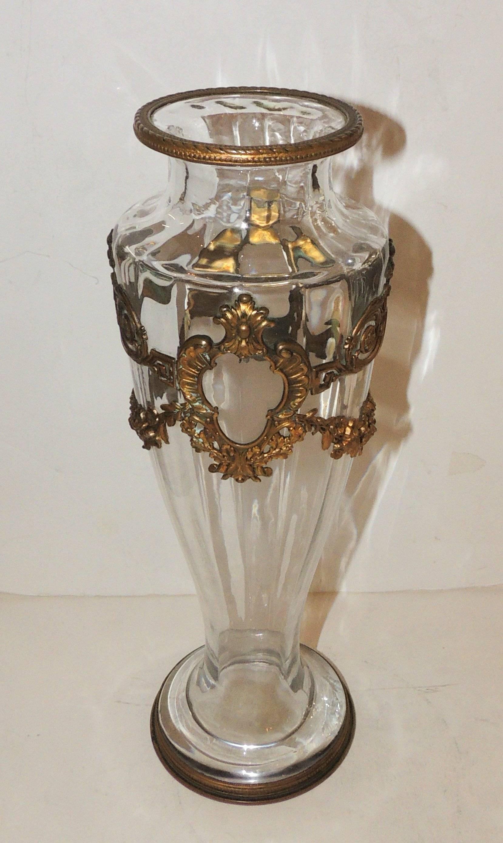 gold urn vases