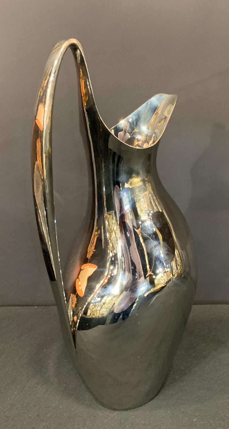 Jensen HK Pitcher in Stainless Steel Mirror Finish by Henning