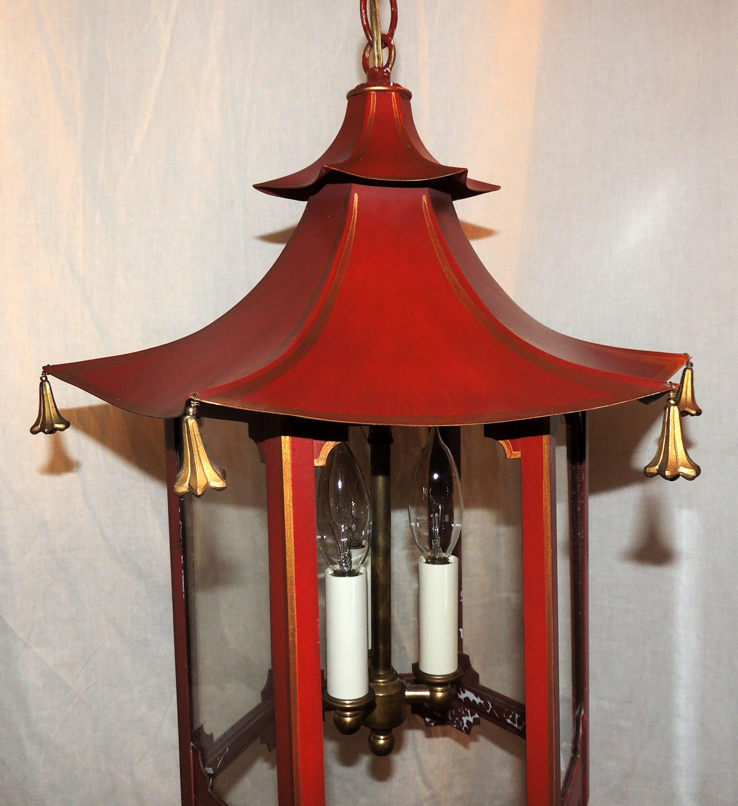chinoiserie pagoda chandelier