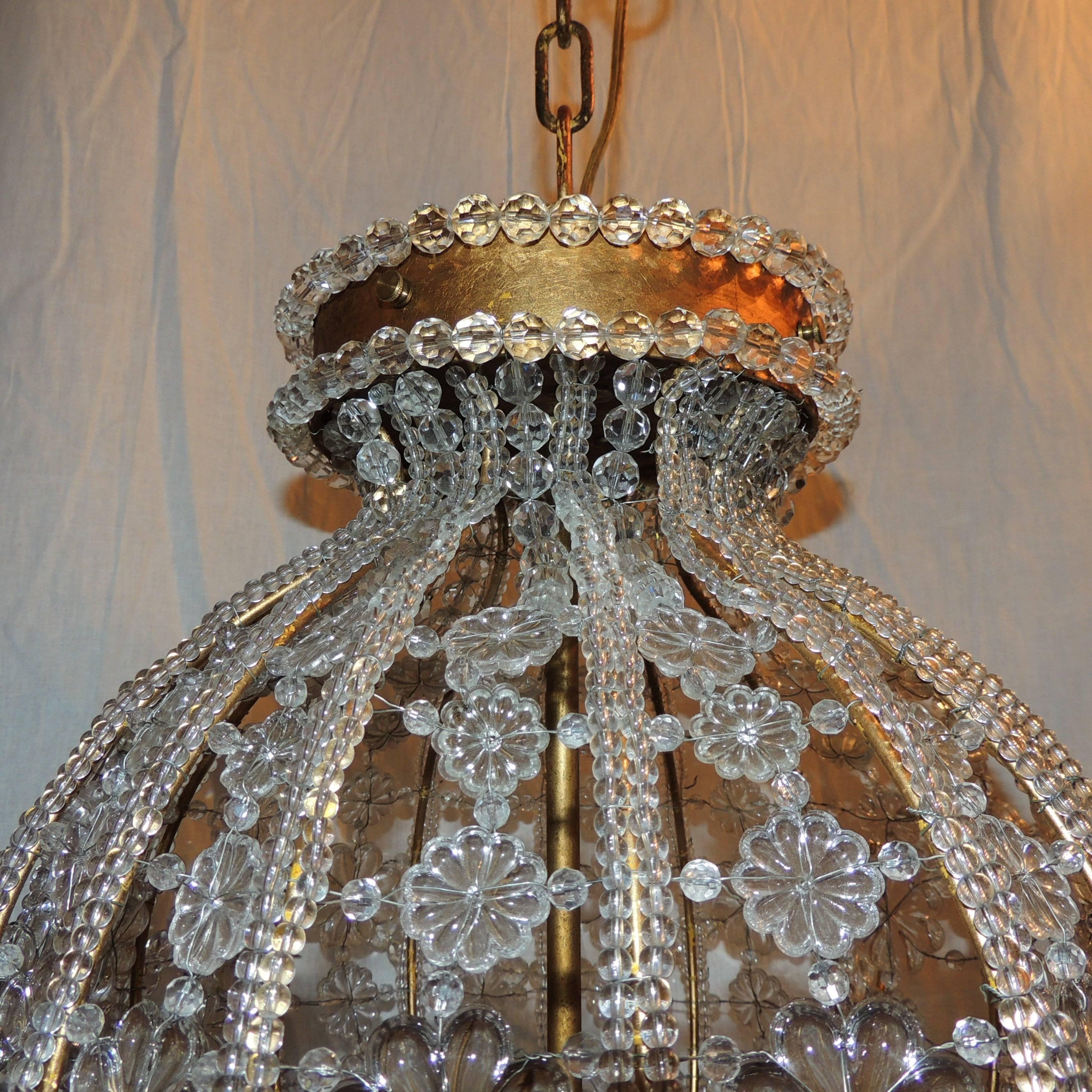 two tier drum shade pendant