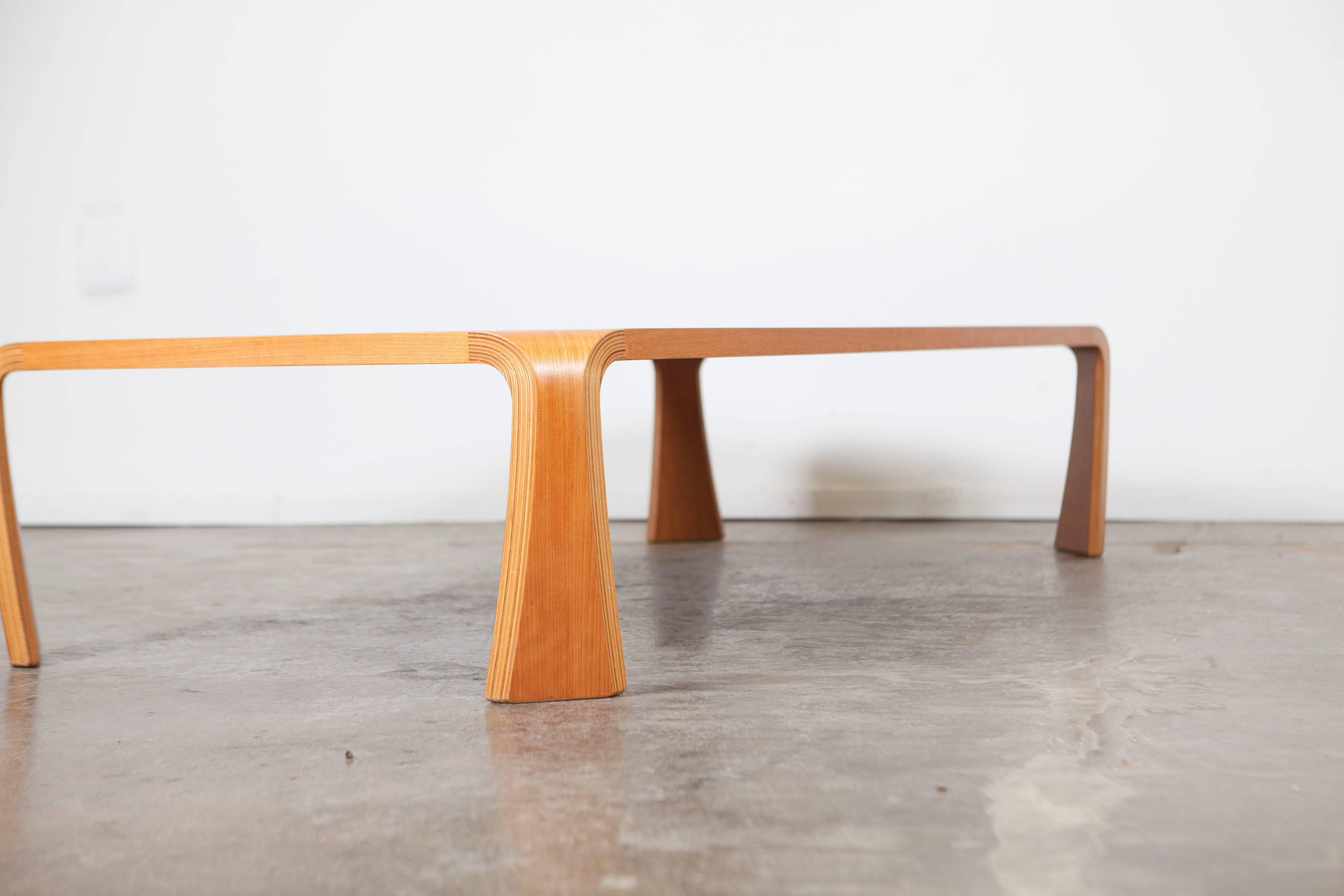 bentwood coffee table