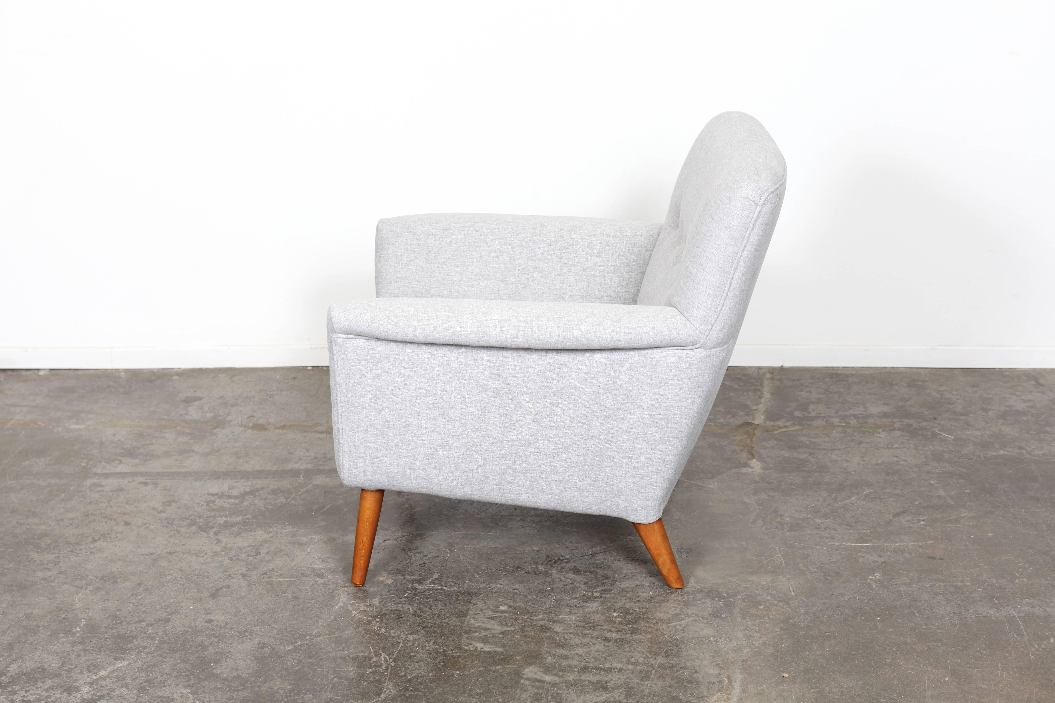 Mid-20th Century Danish Mid-Century Modern Lounge Chair