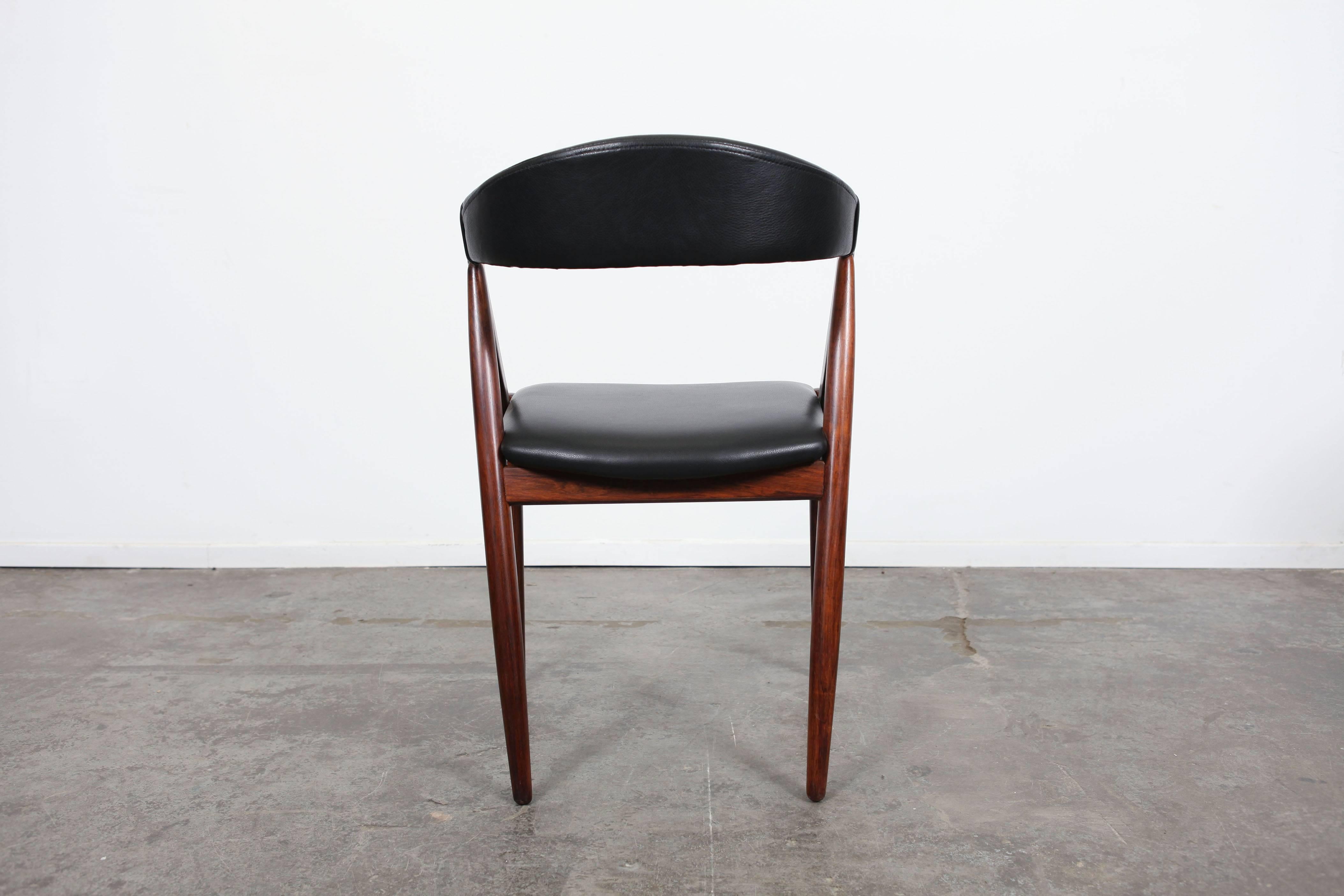 Danish Mid-Century Kai Kristiansen Rosewood Dining Chairs
