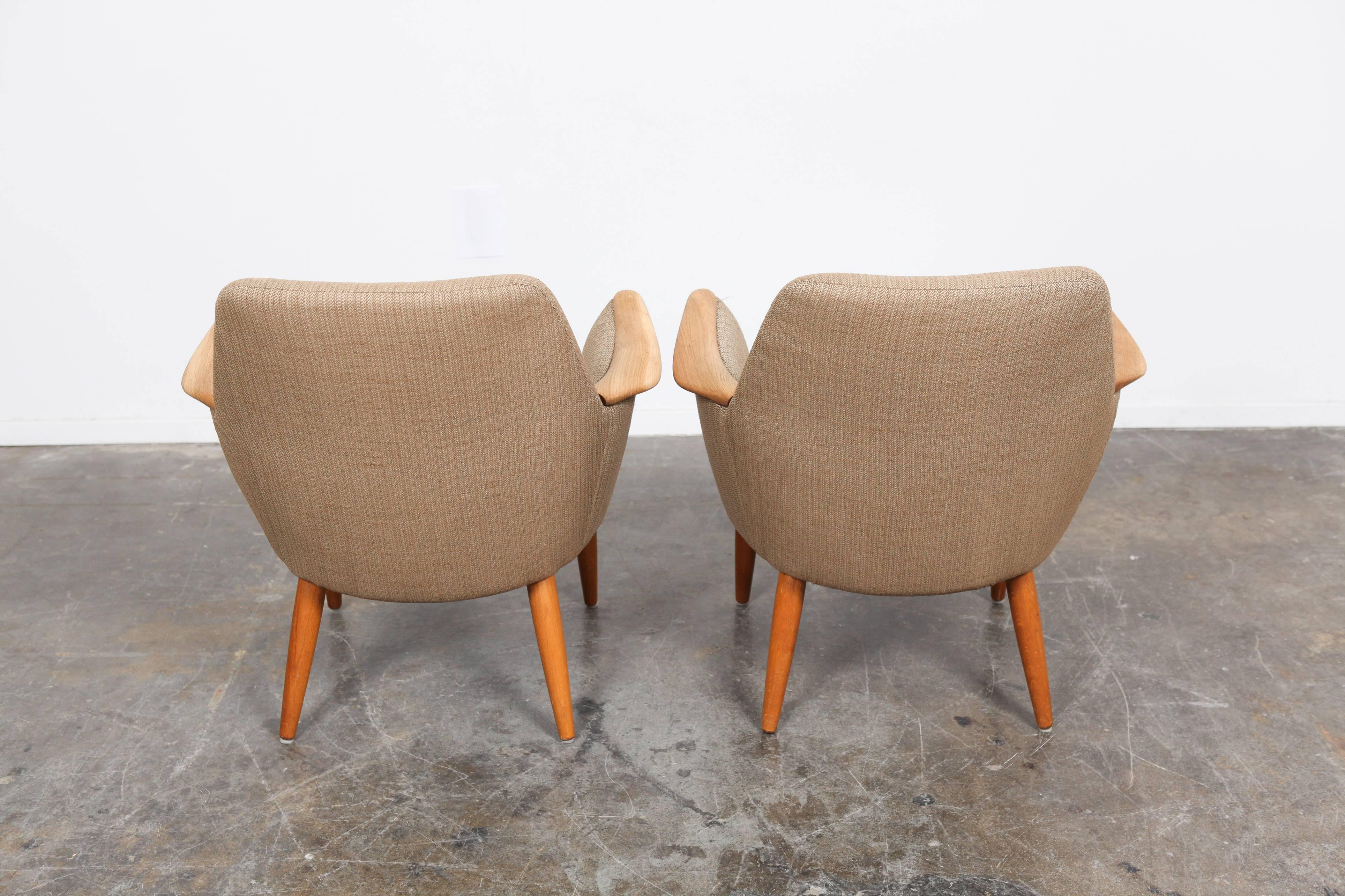 Mid-20th Century Mid-Century Modern Swedish Lounge Chairs