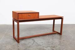 Danish Teak Mid-Century Modern End Table