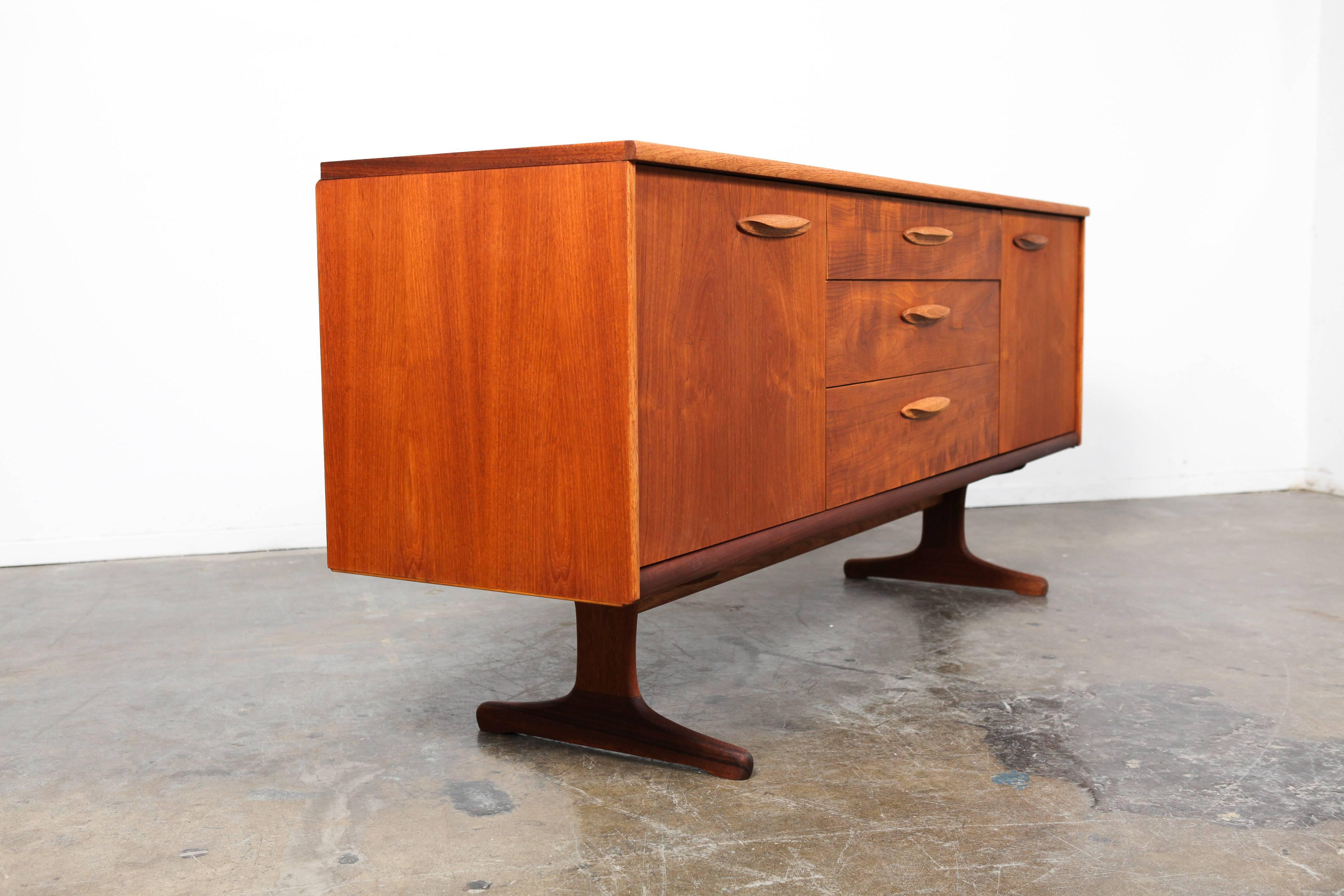 English Mid-Century Modern Teak Sideboard by Frank Guille 3