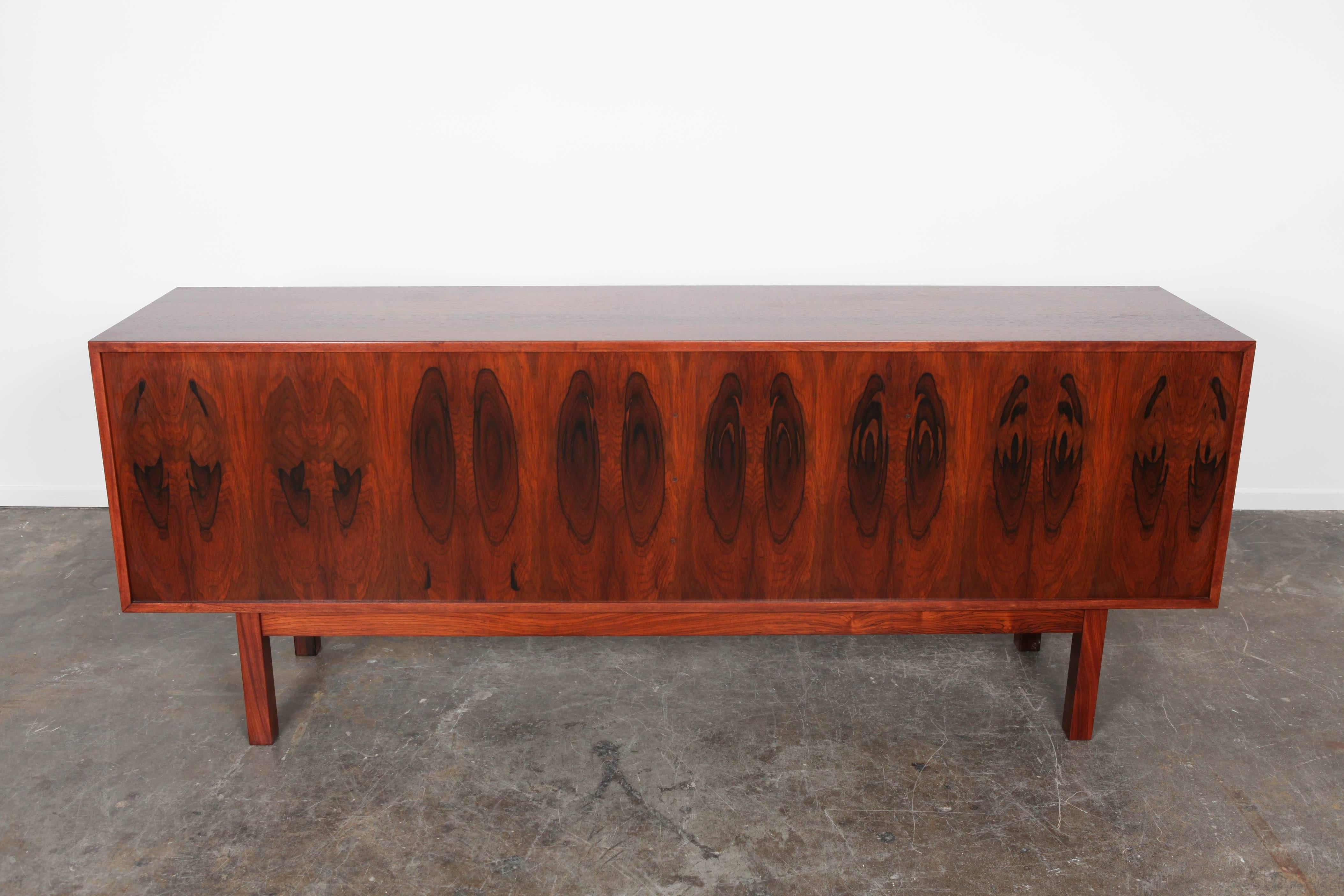 Danish, Mid-Century Modern, Rosewood Sideboard by Gunni Omann 3